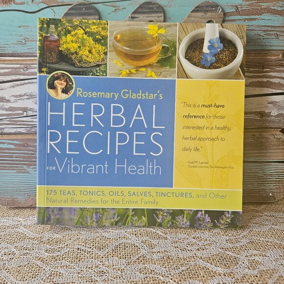 Rosemary Gladstar's Herbal Recipes for Vibrant Health - Picture 1 of 2